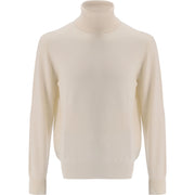 Cashmere High Neck-Ivory
