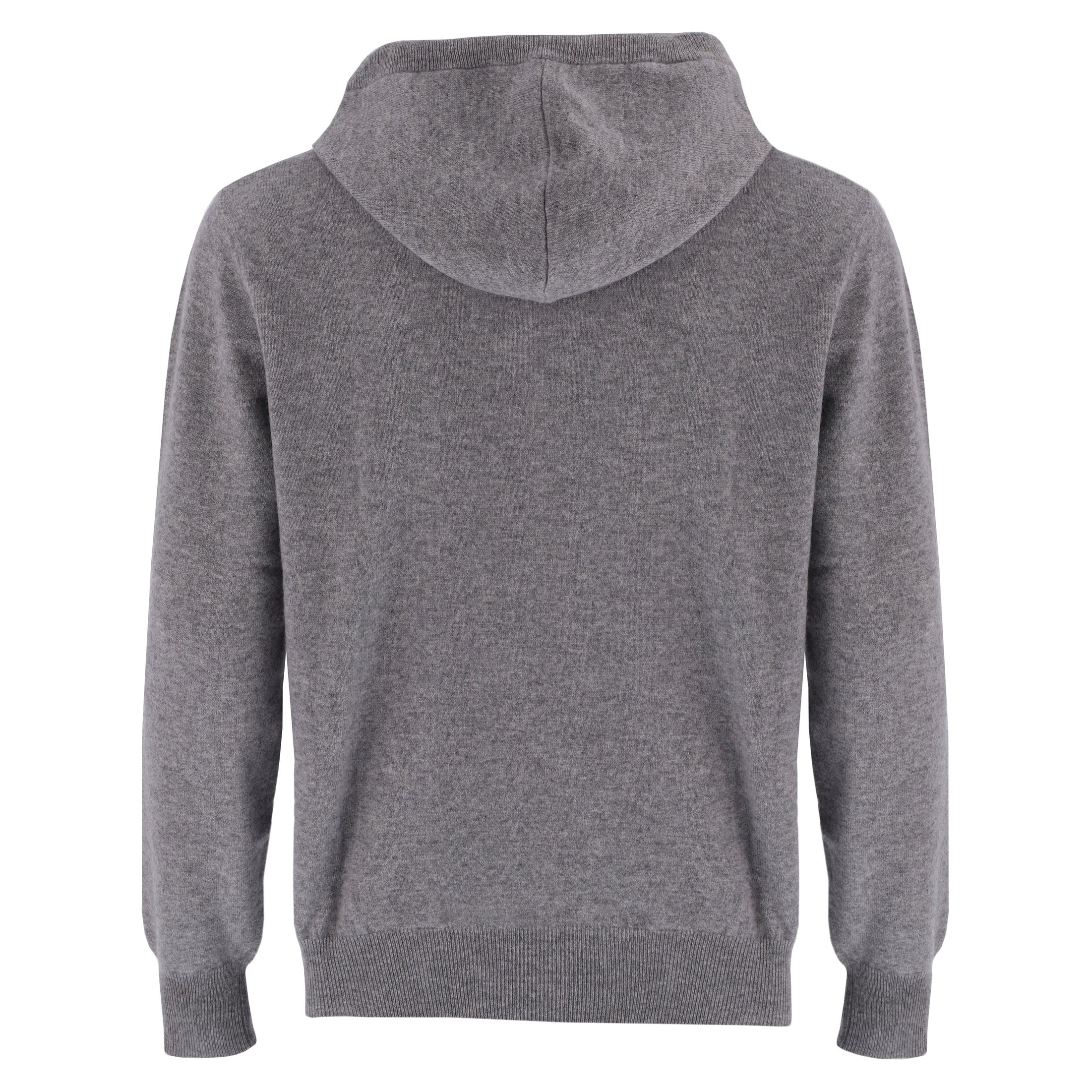 Cashmere Hoodie-Grey