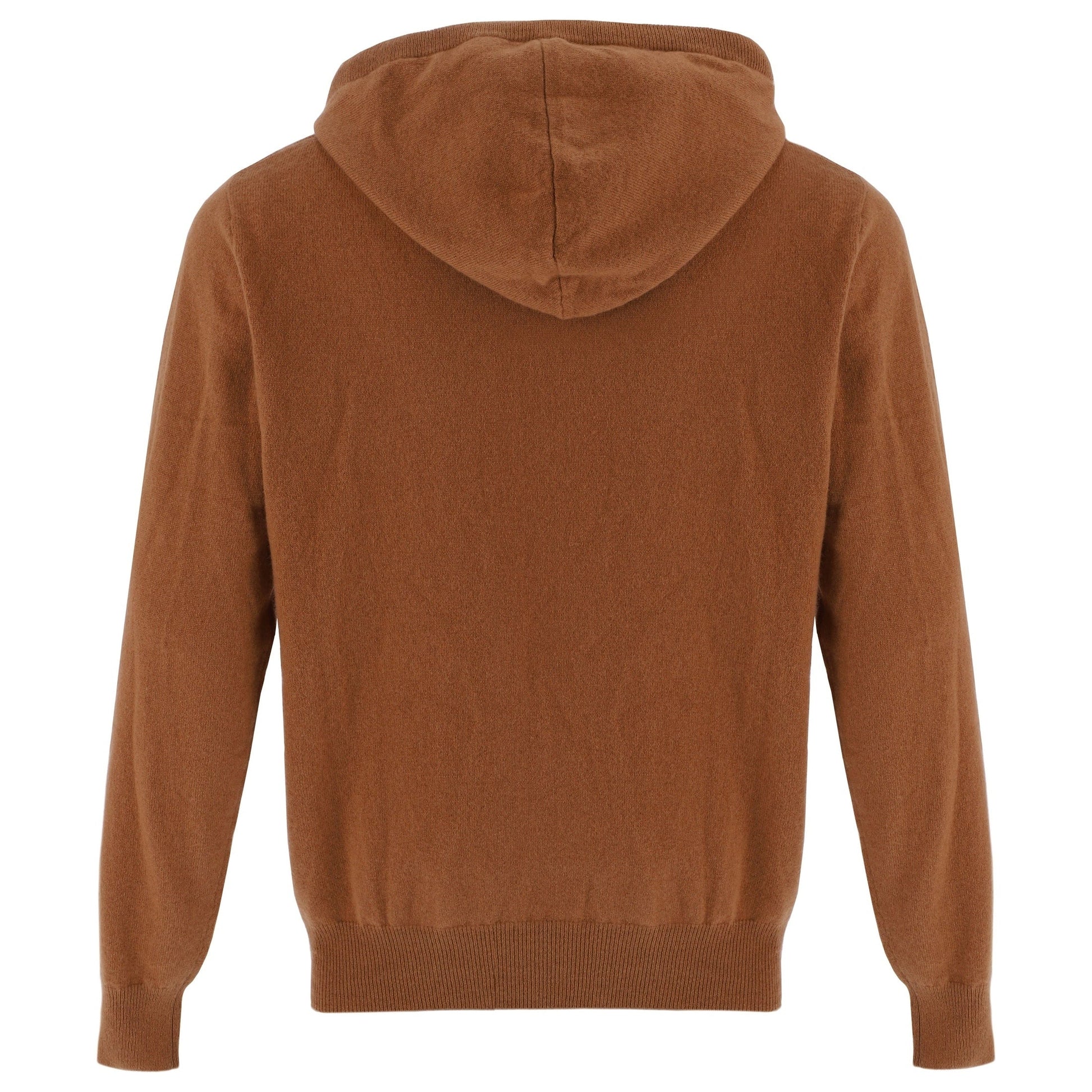 Cashmere Hoodie-Brown