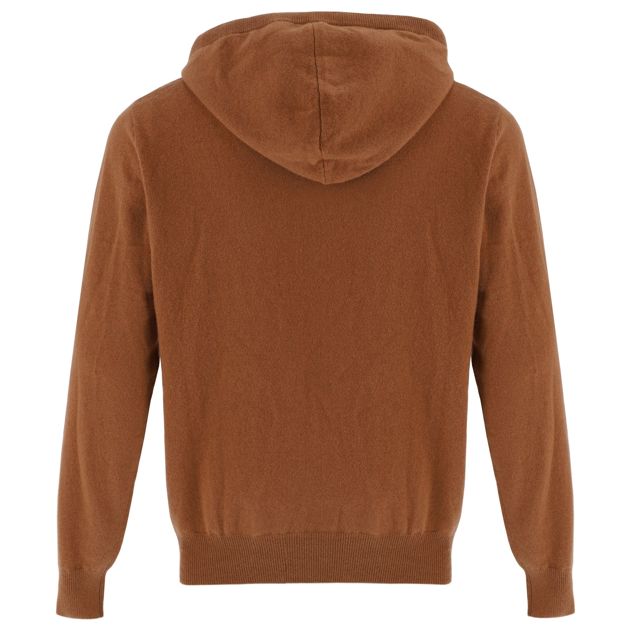 Cashmere Hoodie-Brown