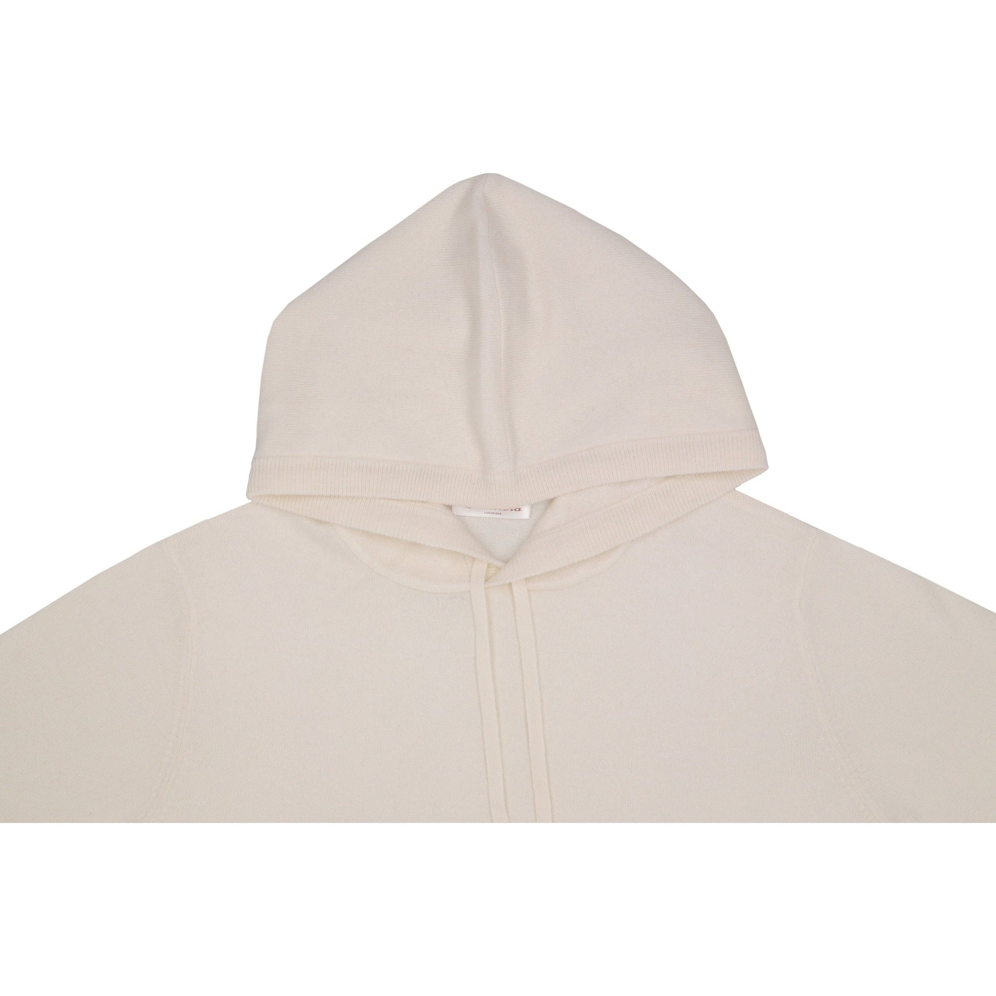 Cashmere Hoodie-Ivory