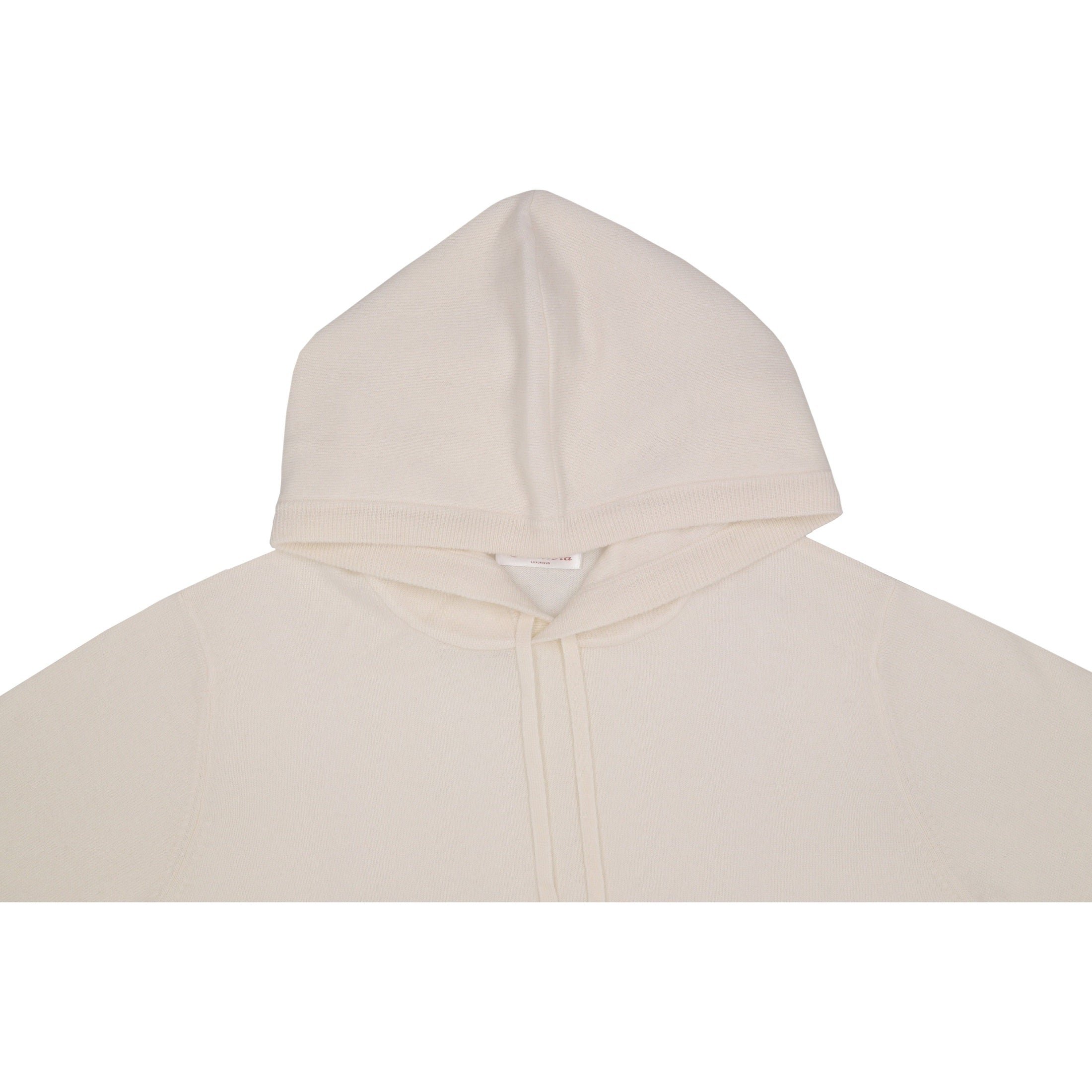 Cashmere Hoodie-Ivory