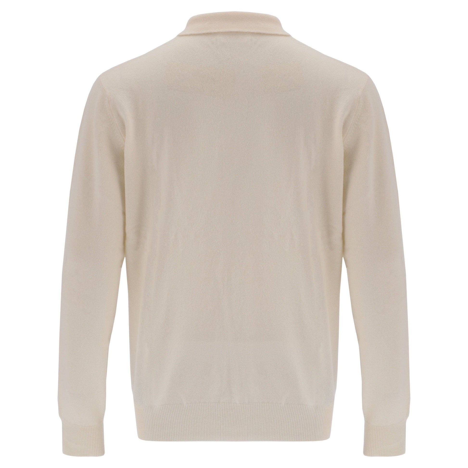 Cashmere Polo-Ivory
