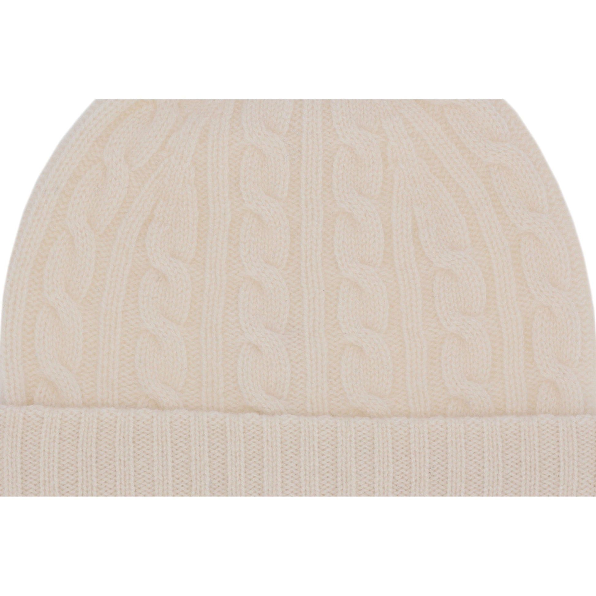 Cahmere Beanie-Ivory
