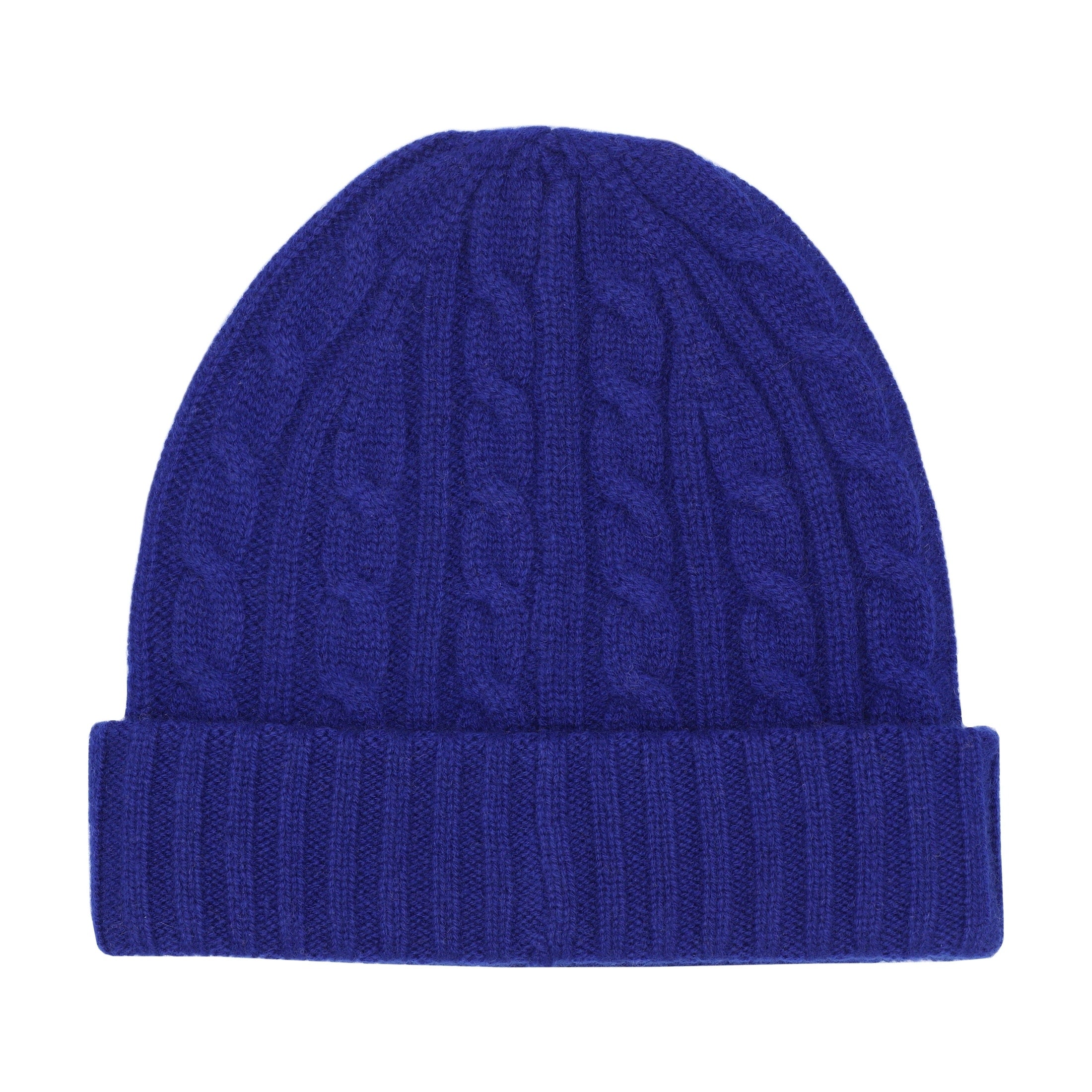 Cahmere Beanie-Navy