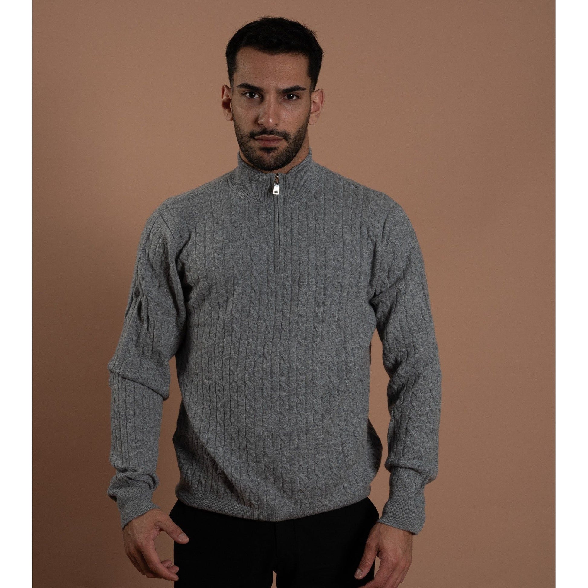 Cashmere Quarter Zip