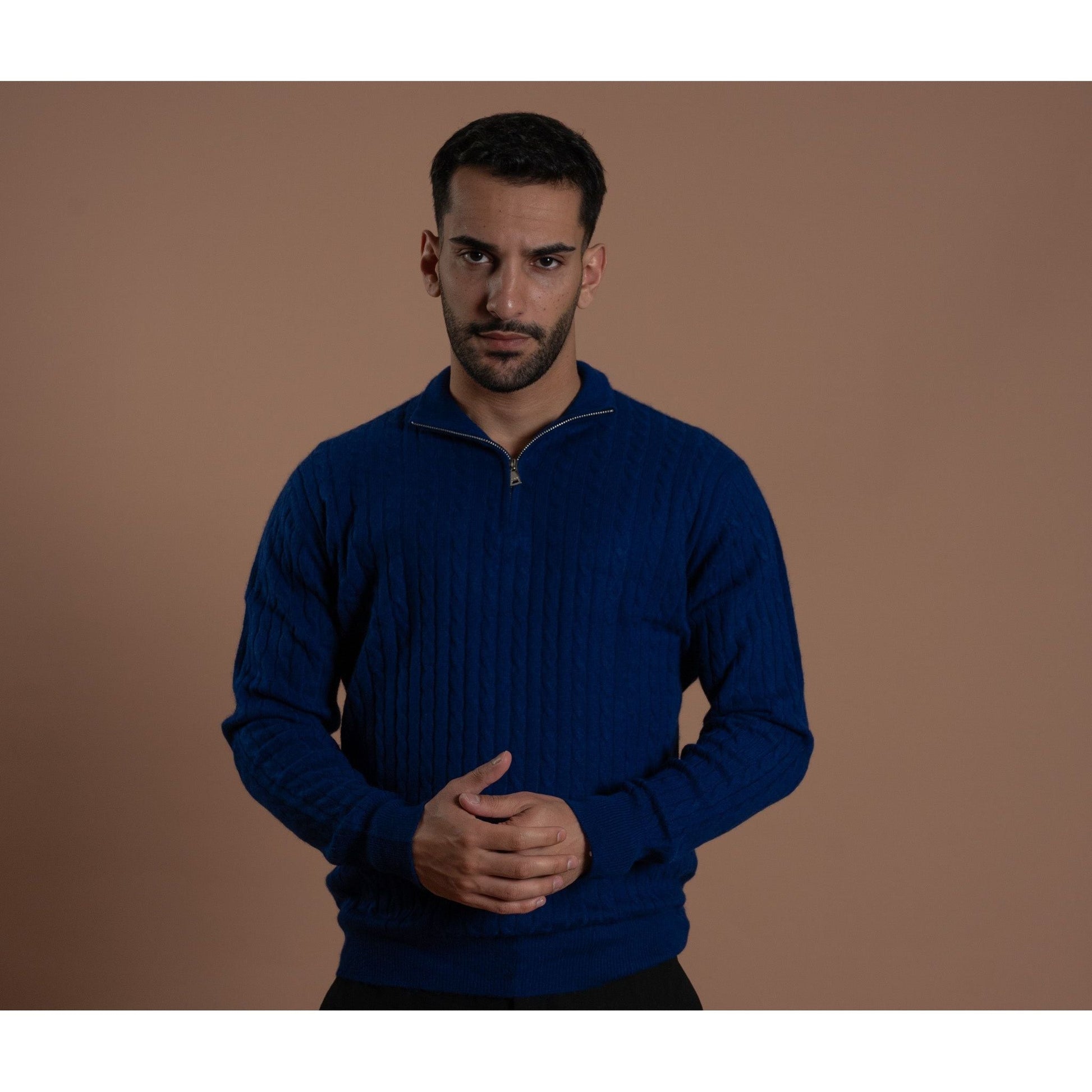 Cashmere Quarter Zip