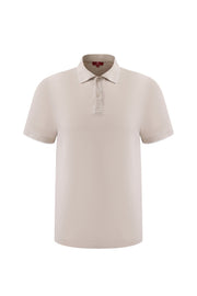 polo shirt -Beige