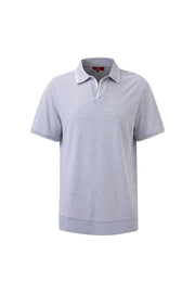 open collar -Light-Gray