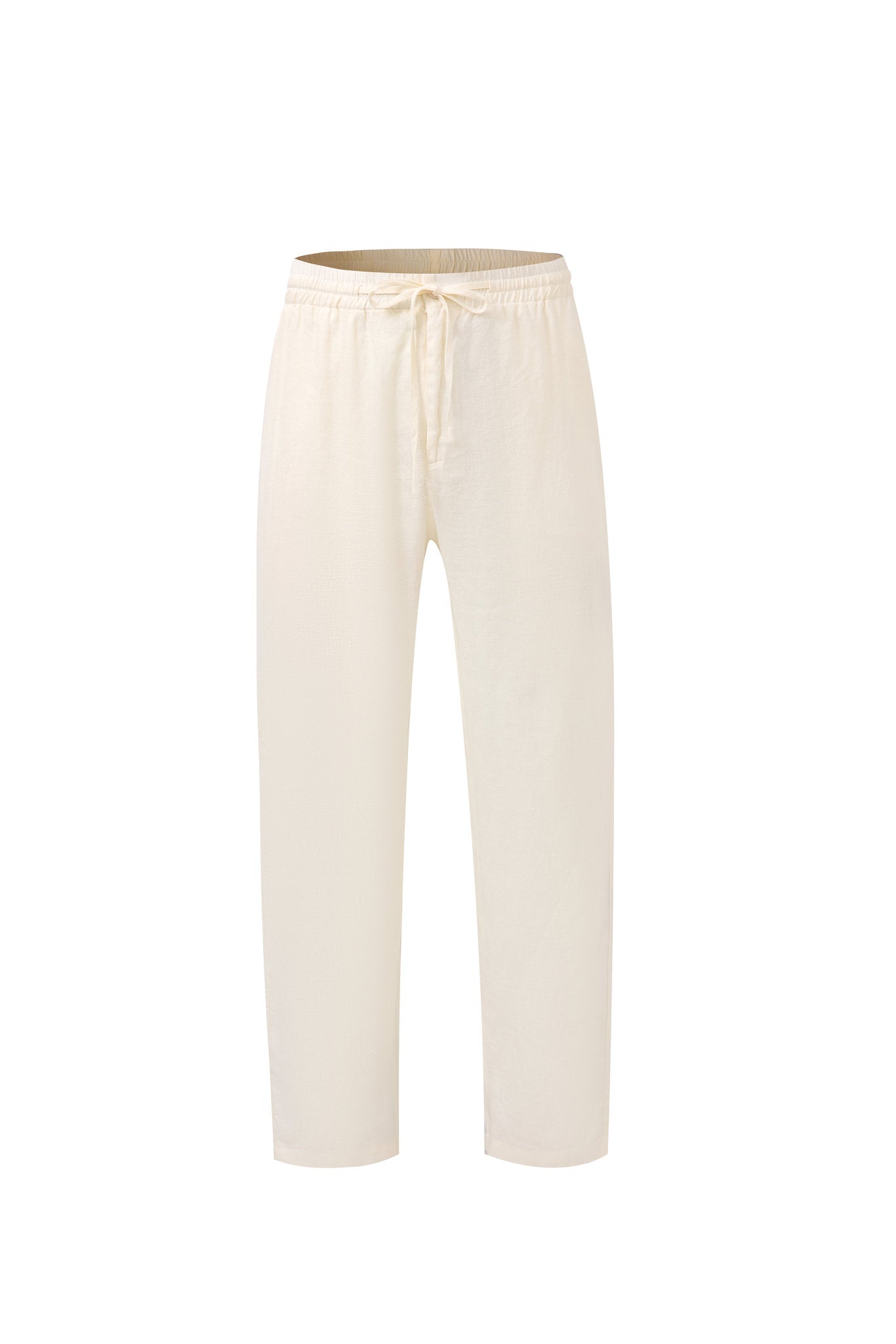 Linen Pants-Ivory