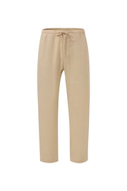 Linen Pants-Beige