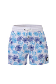 Tropical Swim Short - White