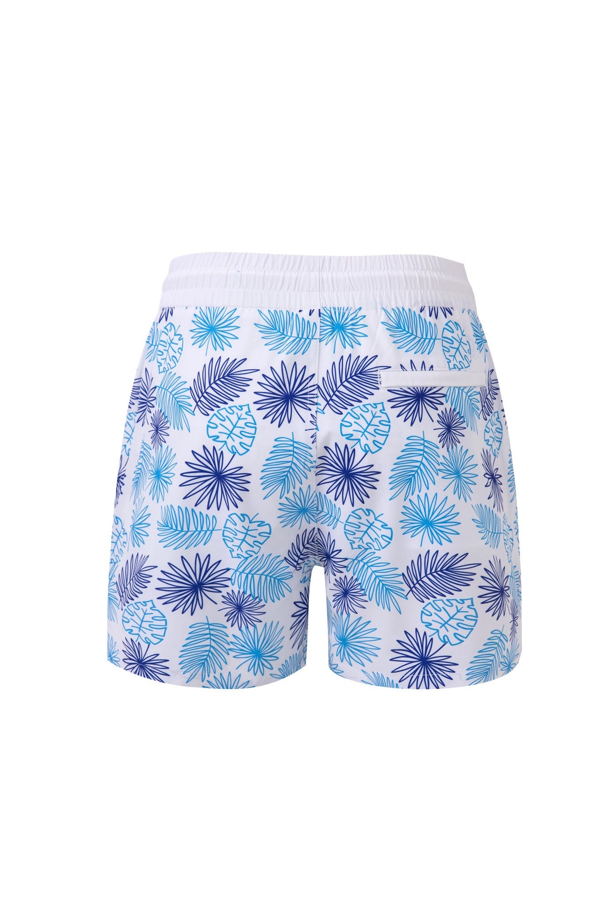 Tropical Swim Short - White