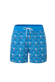 Nautical Swim Shorts -Blue