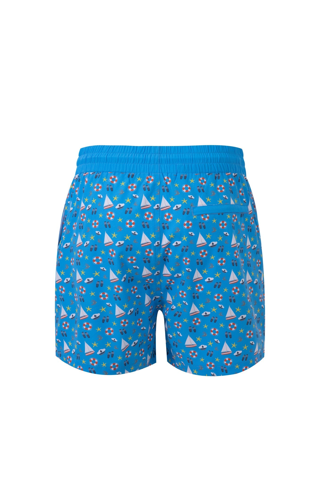 Nautical Swim Shorts -Blue