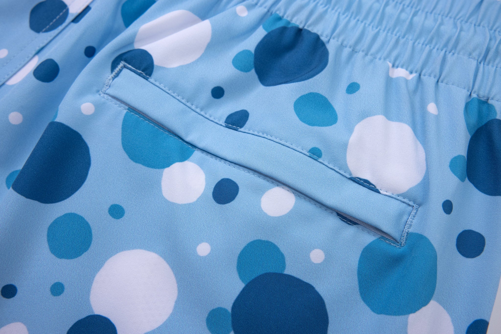 Bubble Swim Short -Light-Blue