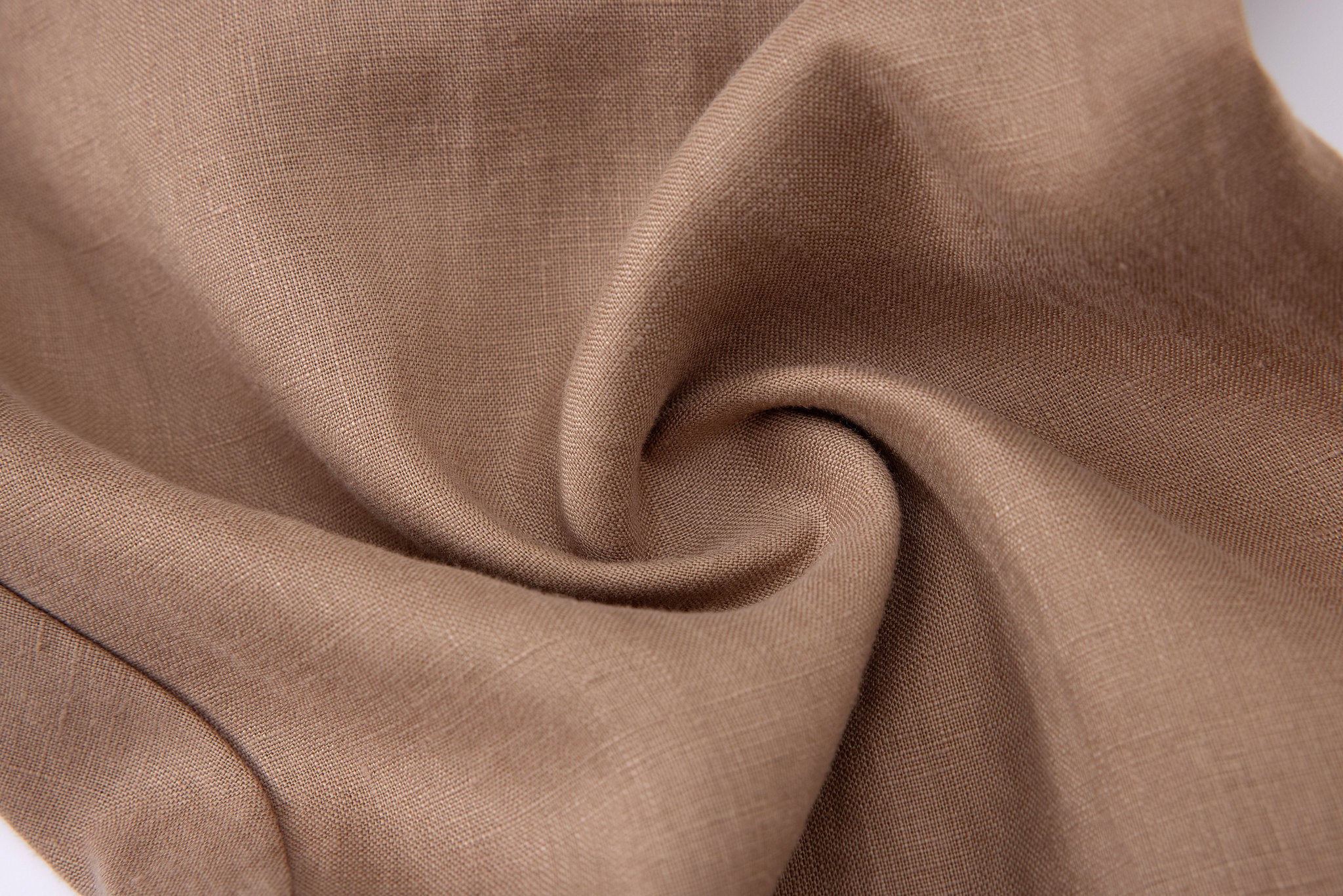 Linen Pants-Brown