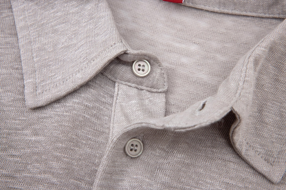 polo linen -Grey