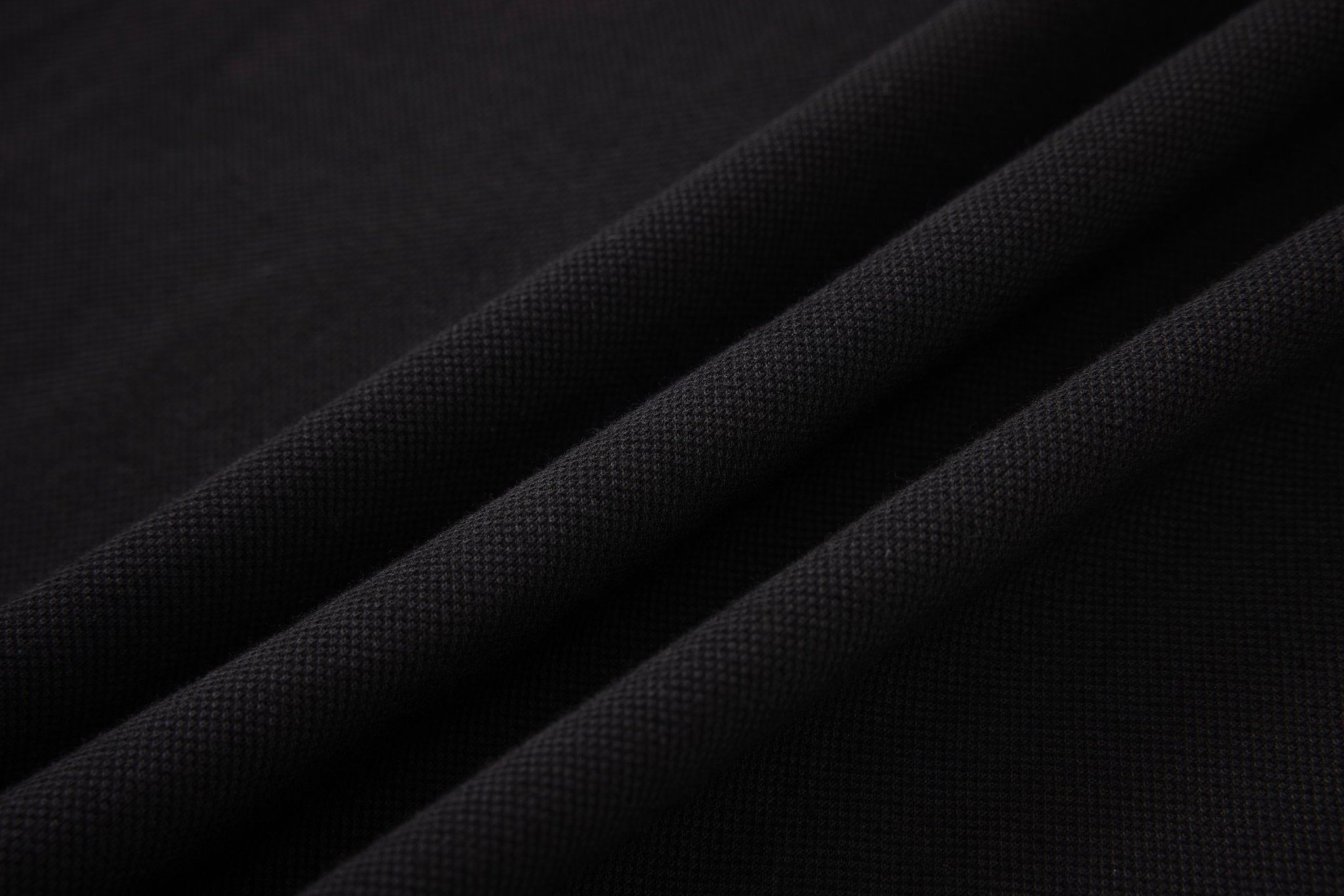 open collar -Black
