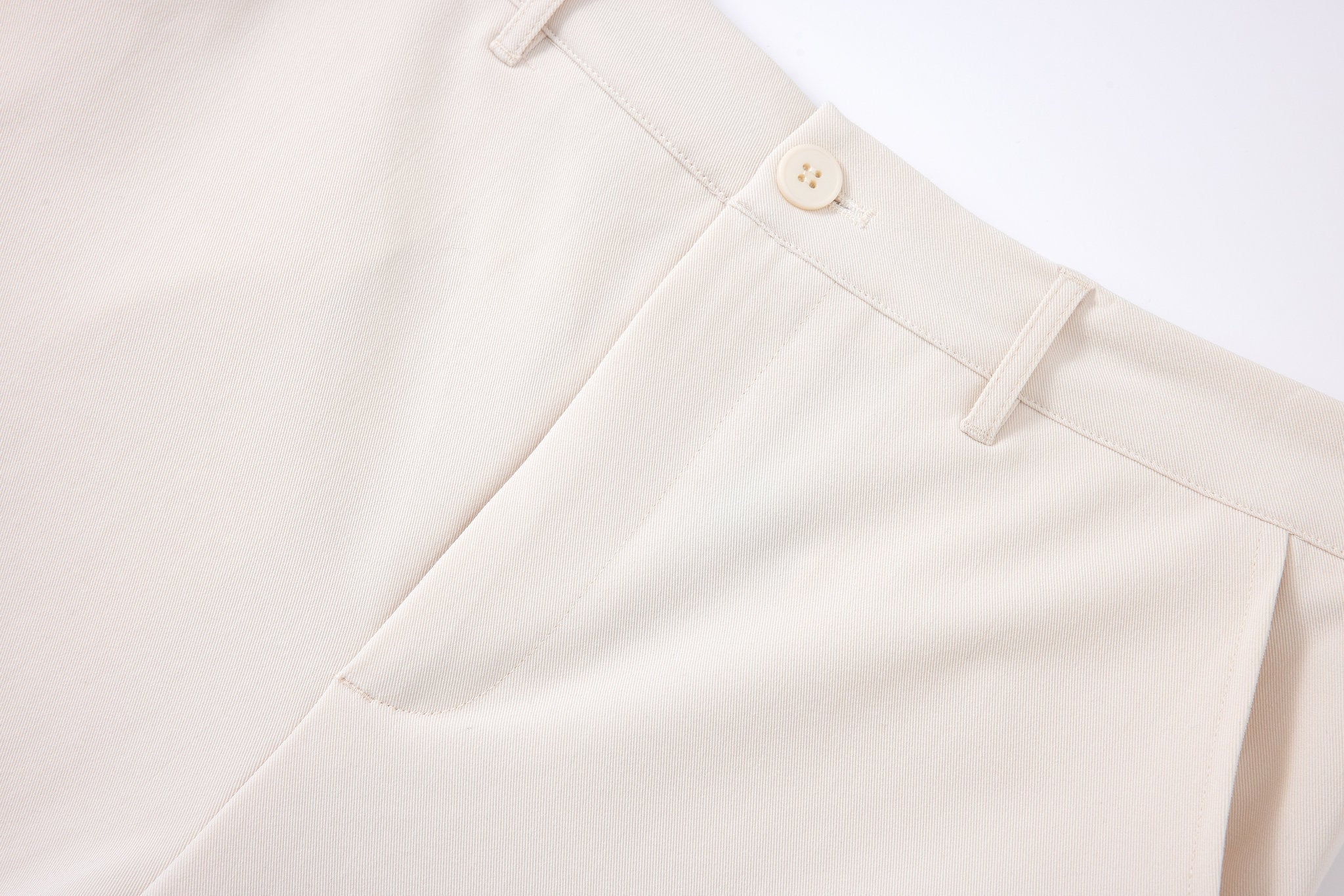 Tailored  trousers -Ivory