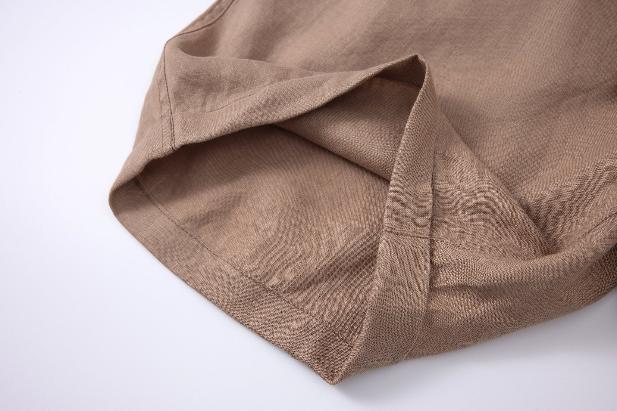 Linen Short-Brown