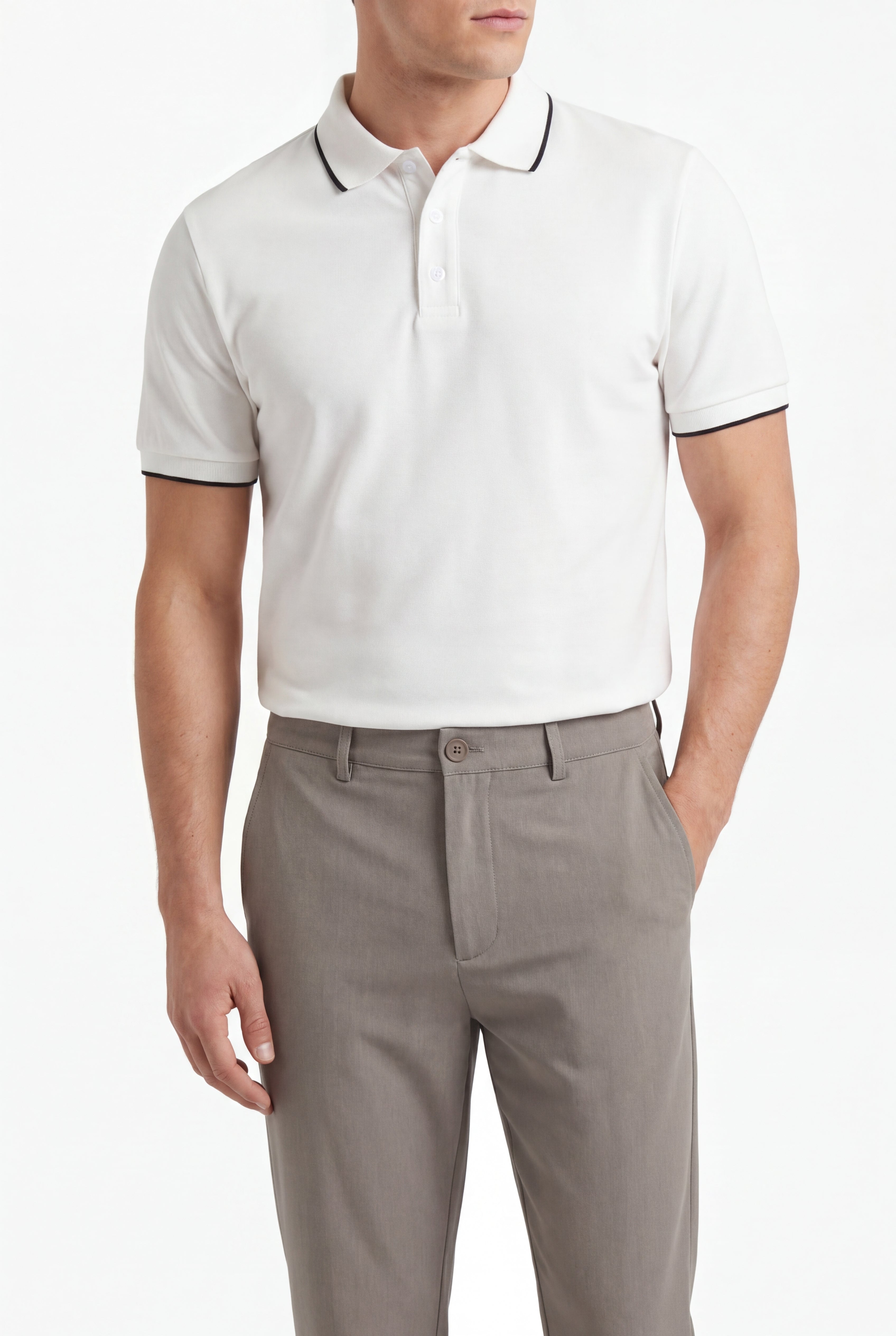 Tailored  trousers - Grey