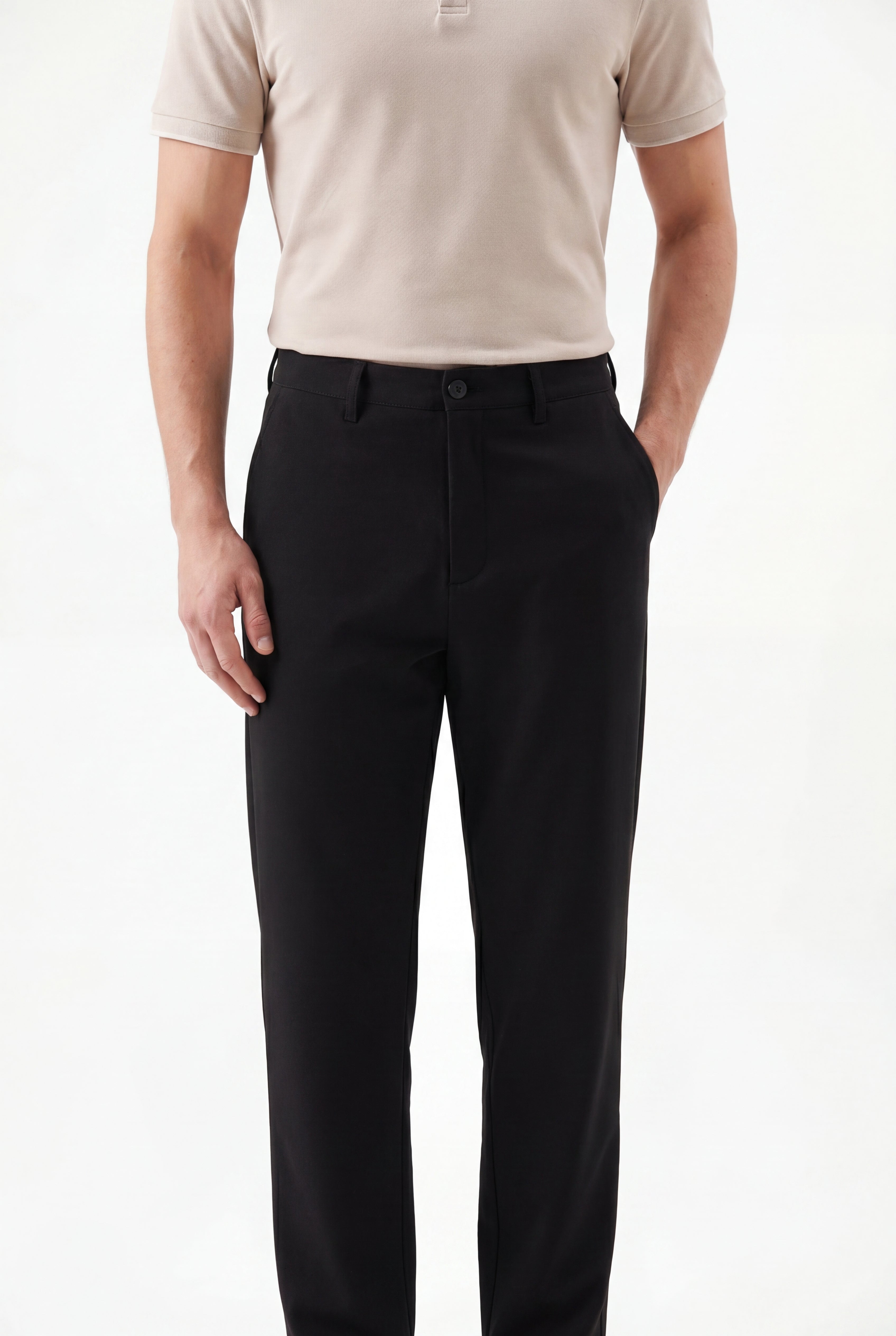 Tailored  trousers -Black