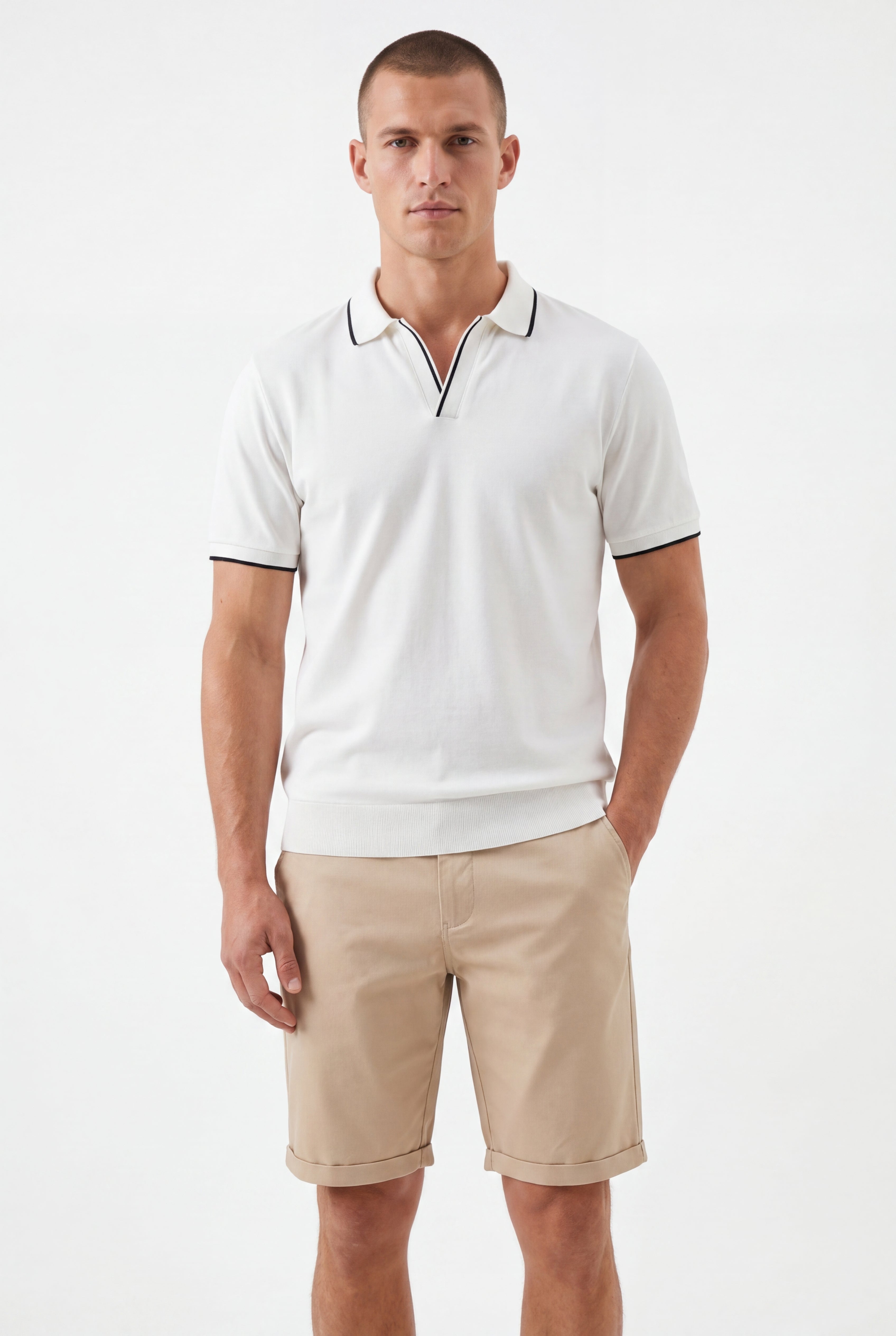 Chino Short-Beige