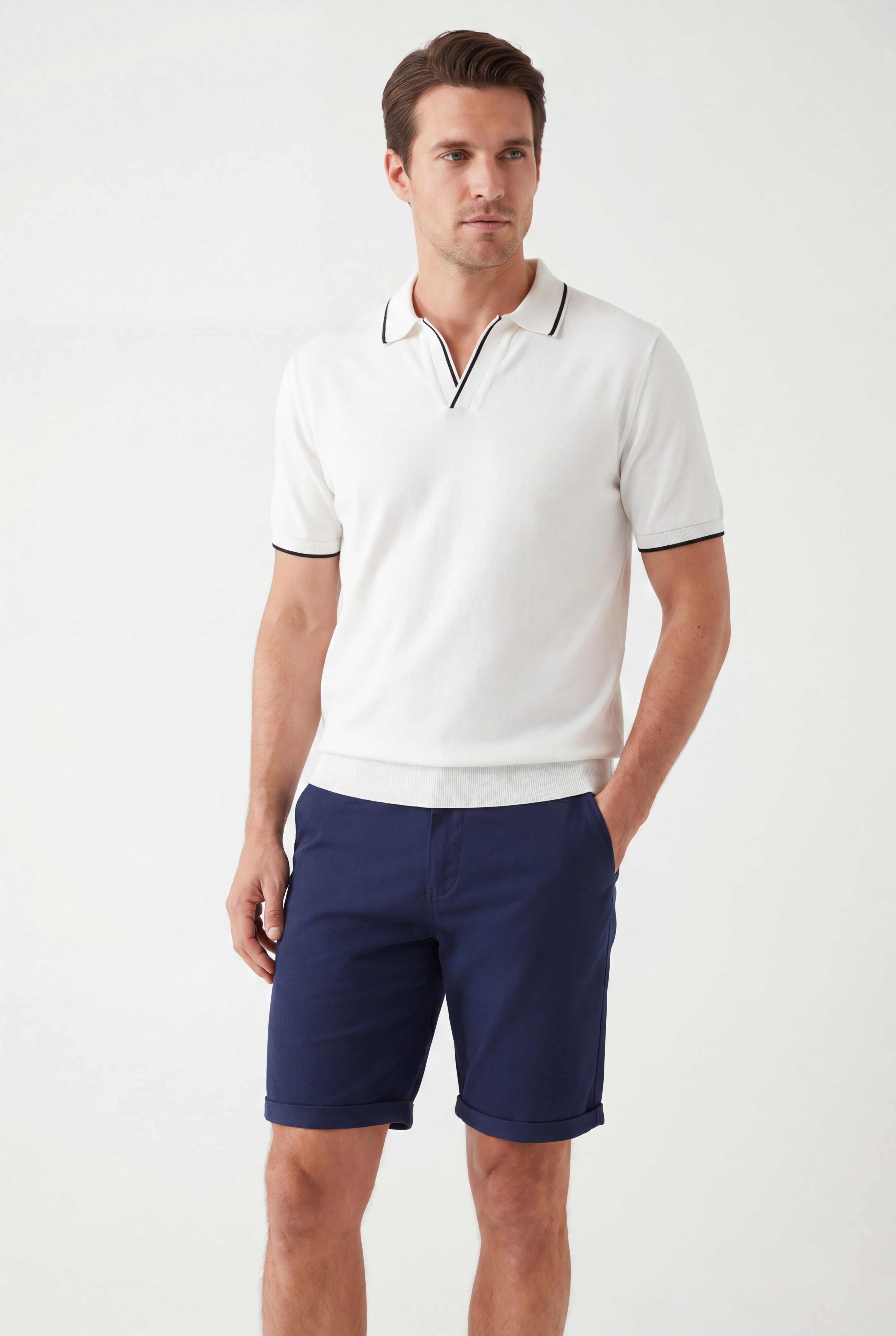 Chino Short-Navy