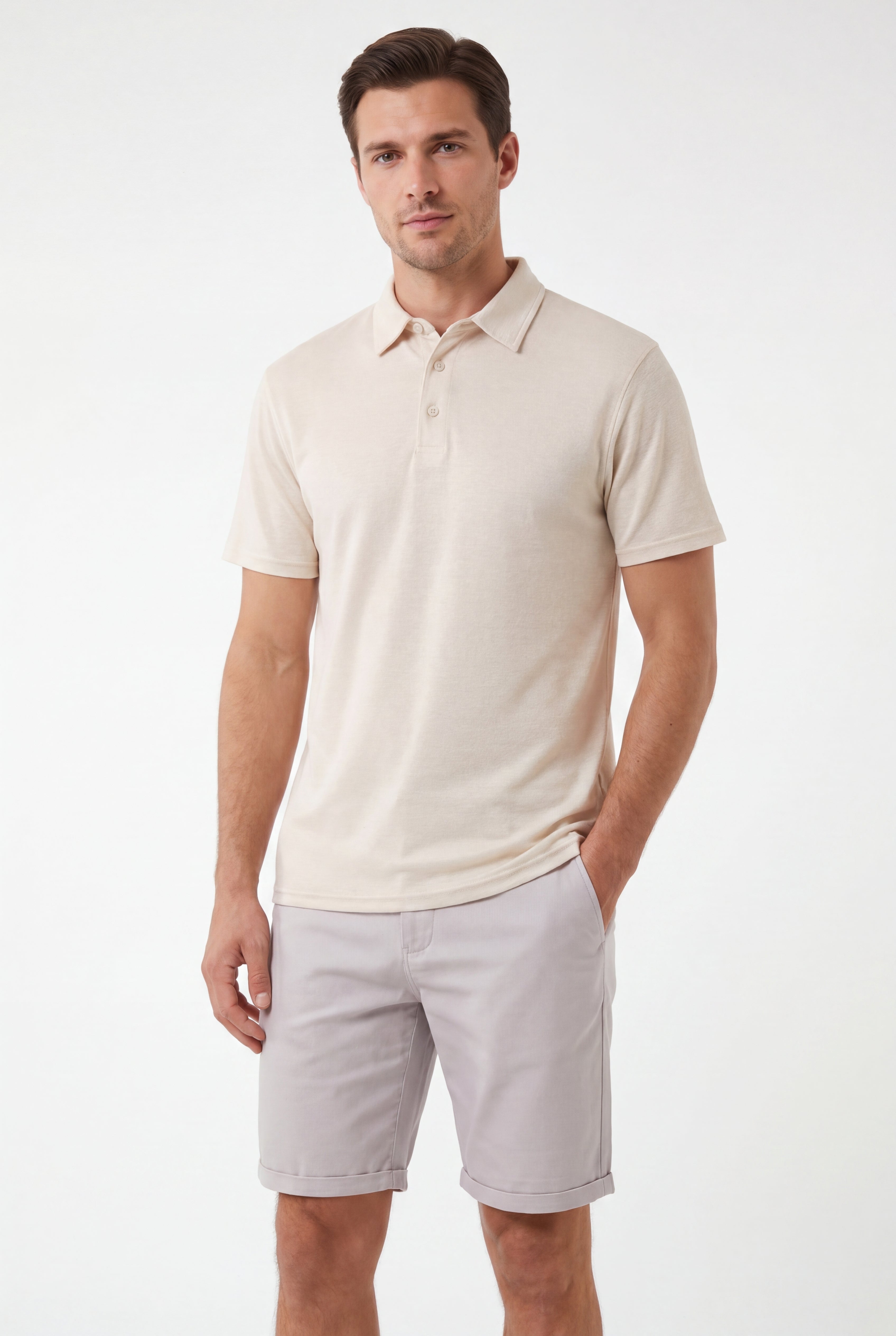 Polo Linen-Ivory