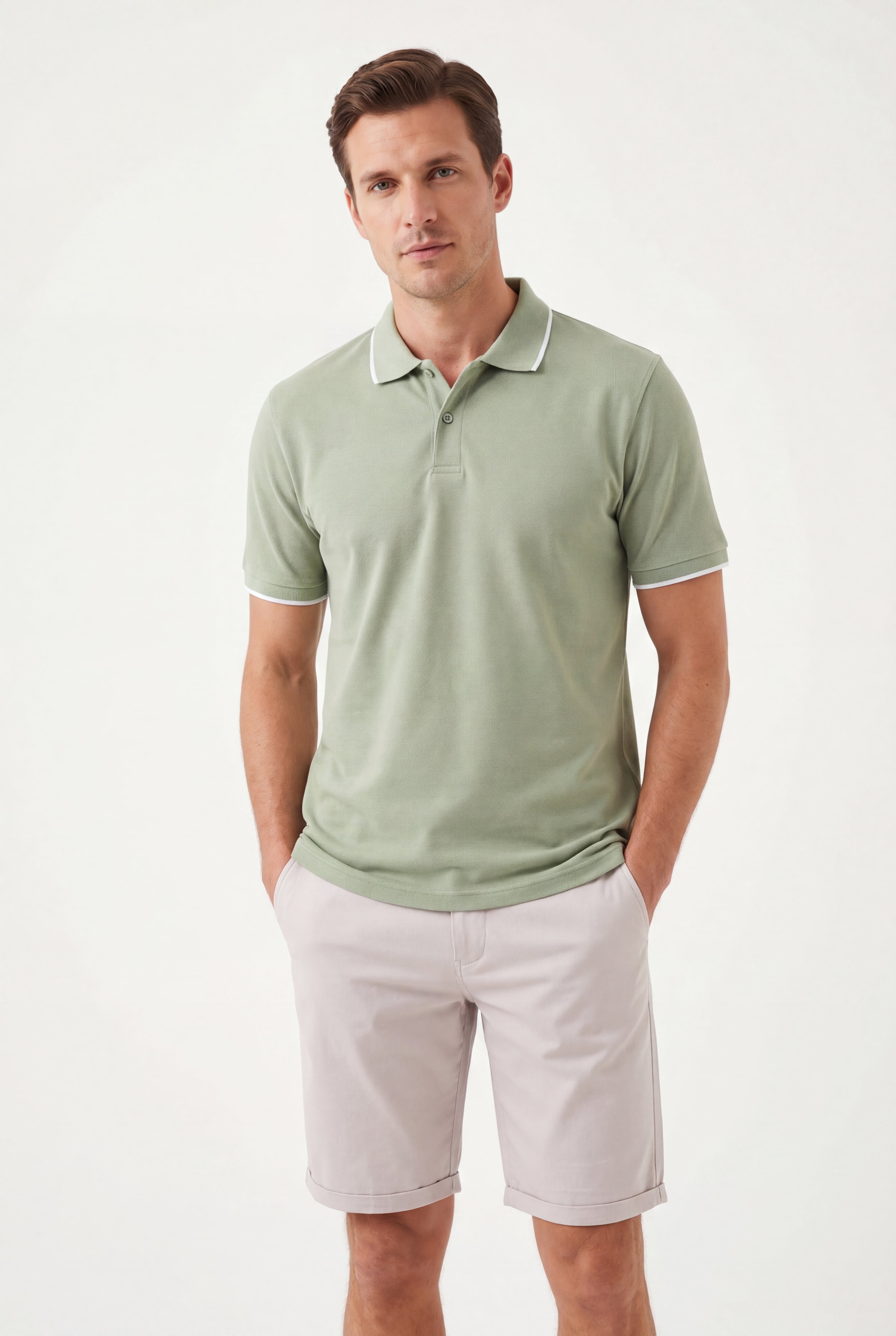 polo shirt -Mint-Green
