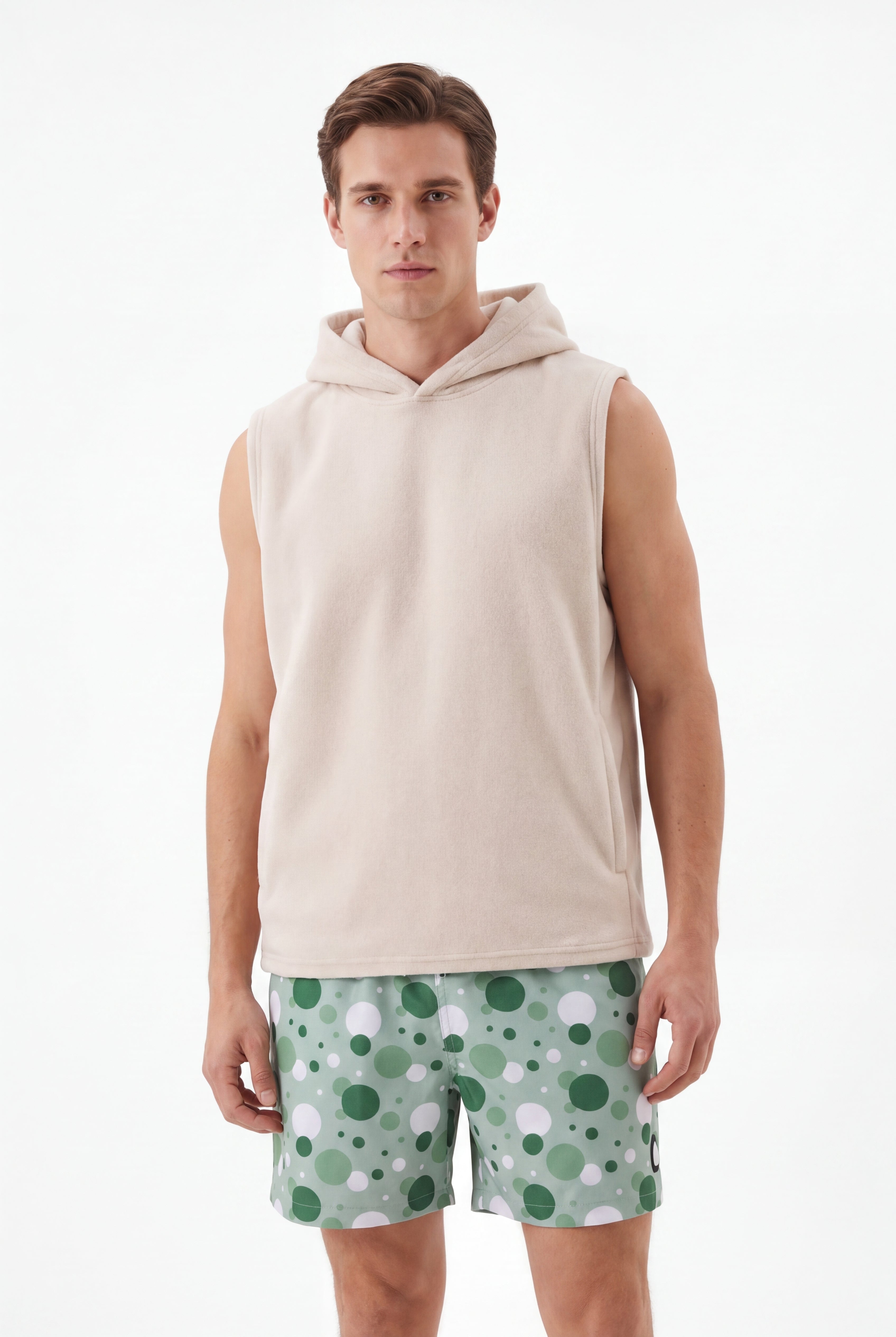 Bubble Swim Short -Green