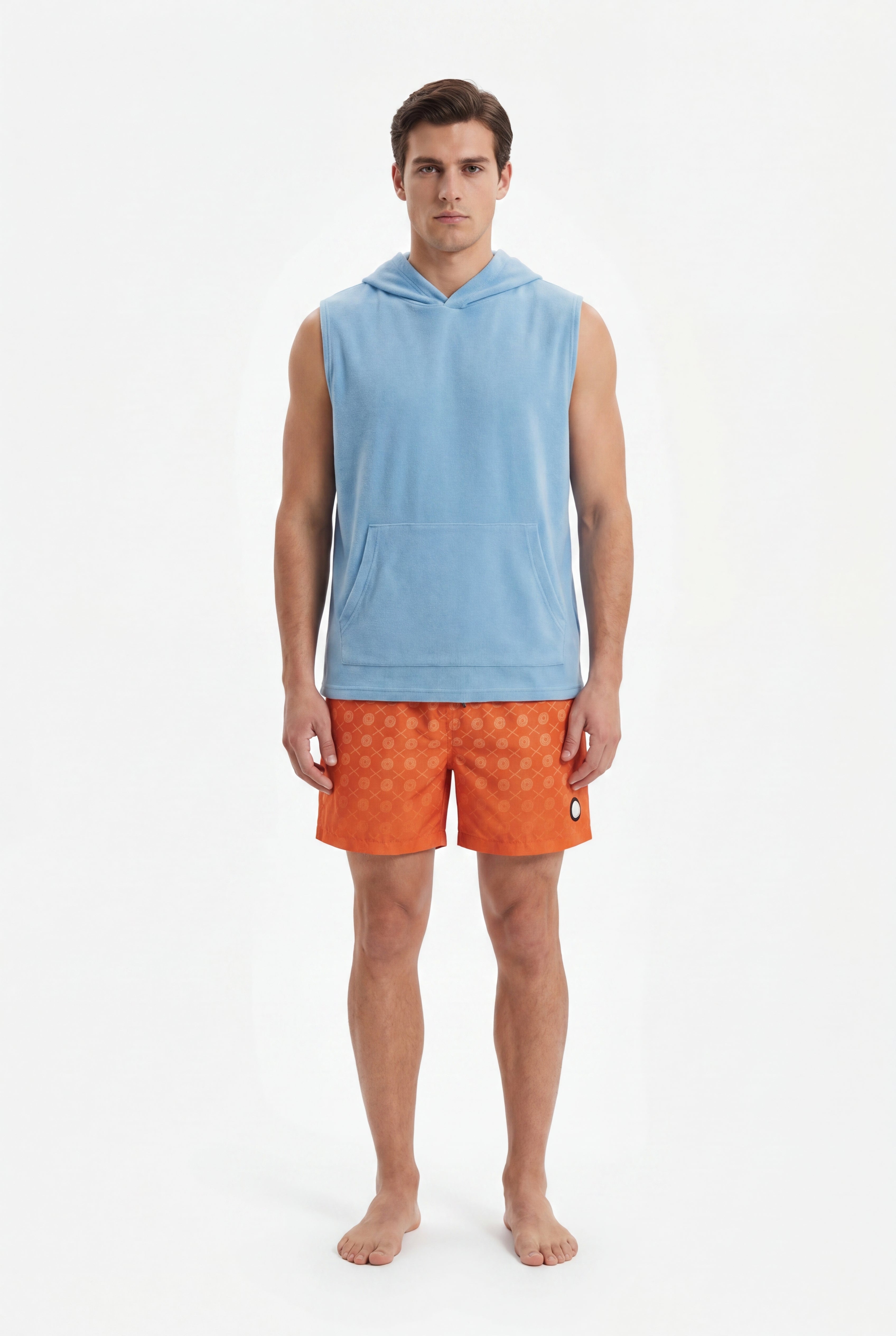 Signature Swim Shorts -Orange