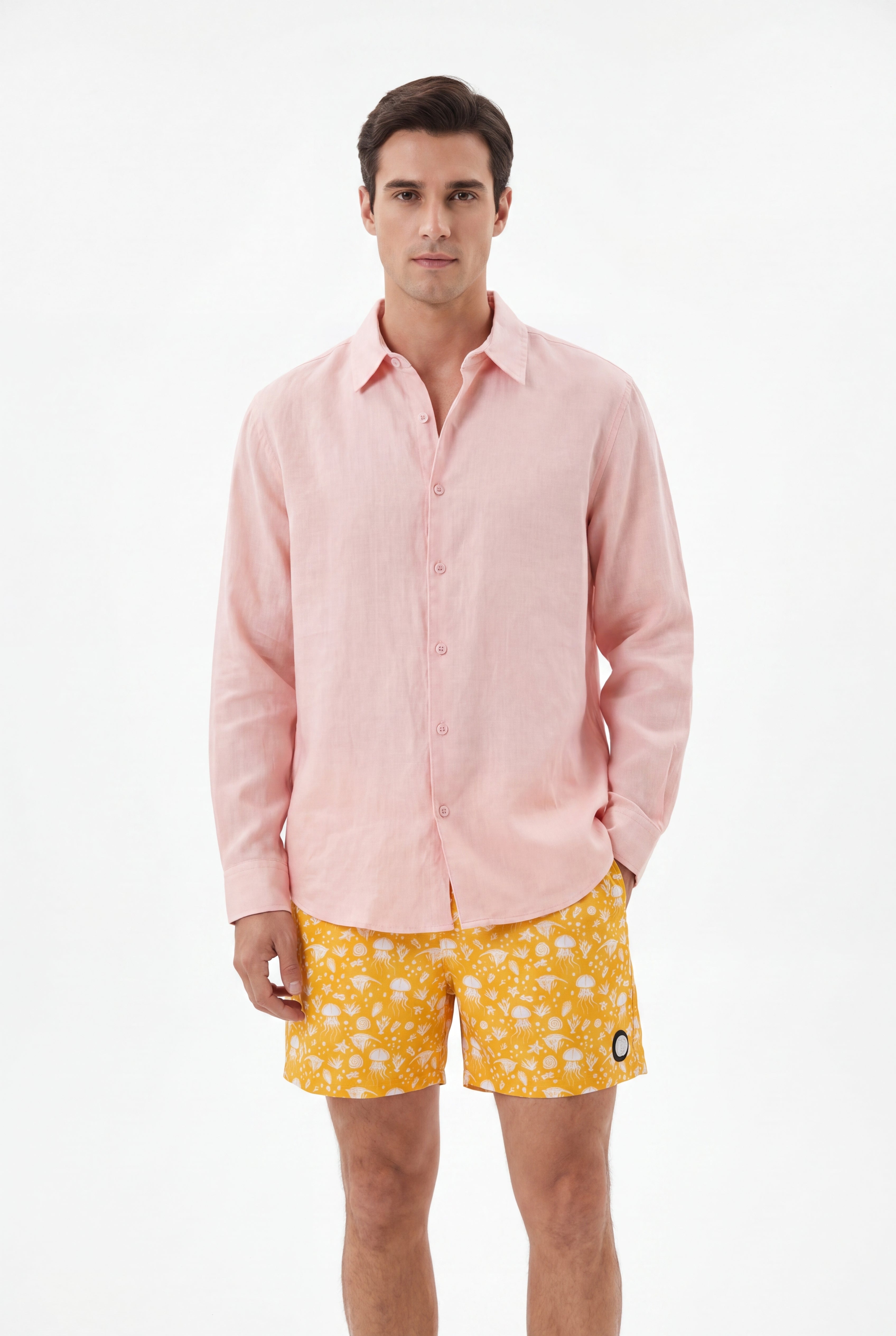Creature Swim Shorts -Yellow